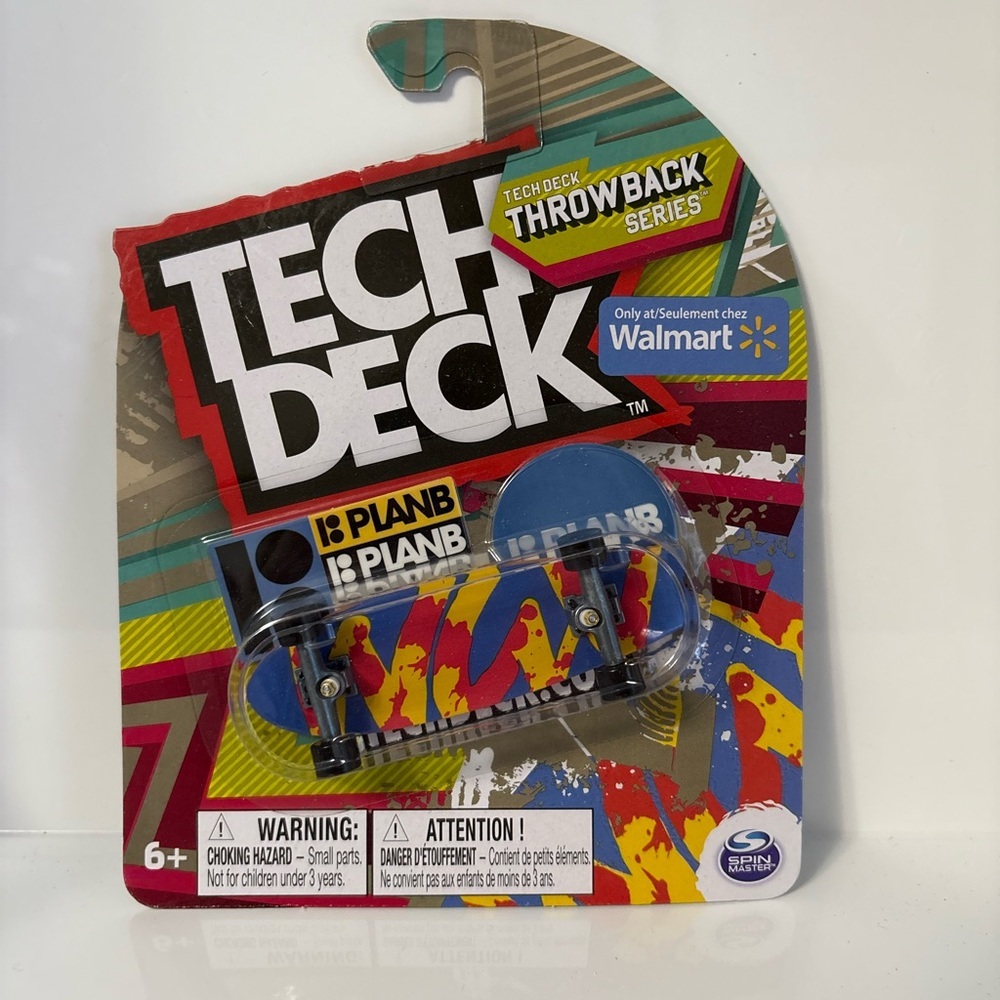 ULTRA RARE BRAND NEW SEALED PLAN B TECH DECK THROWBACK SERIES